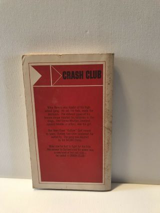 Crash Club by Henry Gregor Felsen (1960 vintage paperback) 2