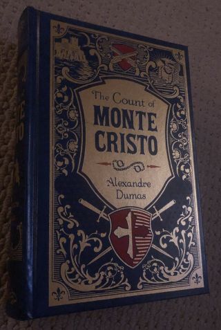 The Count Of Monte Cristo Leather Hardcover Like Never Read.  Alexandre Dumas