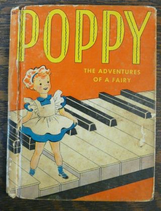 Poppy The Adventures Of A Fairy Anne Perez Guerra Rand Mcnally Hc 1943 Childrens