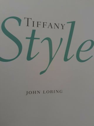 Tiffany Style: 170 Years Of Design,  John Loring,  Hardcover