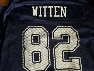 Mens On Field Reebok Jason Witten 82 Dallas Cowboys Jersey 4xl