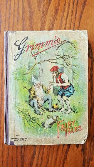 Vintage 1890 - 1900 Illustrated Grimm 
