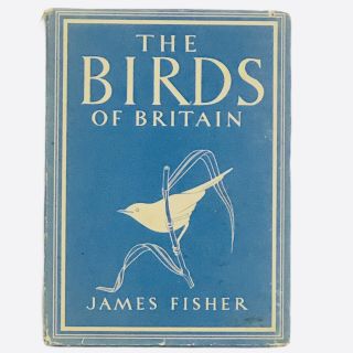Vintage The Birds Of Britain By James Fisher 1947 Hbdj Bok004