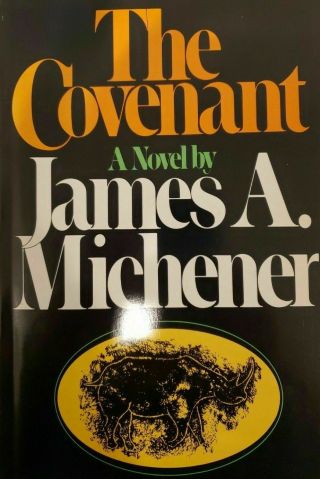 The Covenant By James A.  Michener (1980 Hardcover) First Edition Unread