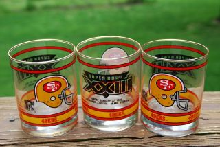 3 San Francisco 49ers Bowl Xxiii Heavy Tumblers