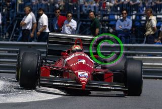 Racing 35mm Slide F1 Alex Caffi - Dallara Bms - 188 1988 Monaco Formula 1