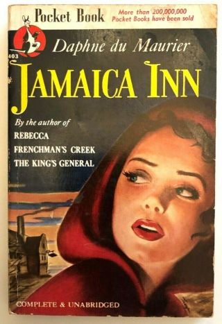 Jamaica Inn Vintage 1948 Paperback Du Maurier Rebecca Birds Vintage Gothic Novel