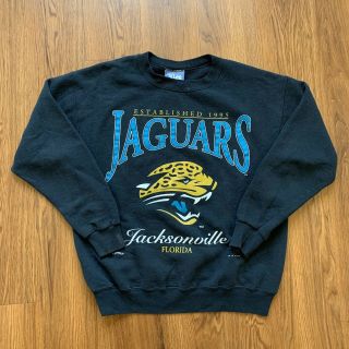 Vintage 1995 Jacksonville Jaguars Graphic Crewneck Lee Size Men’s Medium