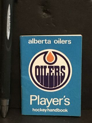 1972 Alberta Oilers Wha Hockey Player 