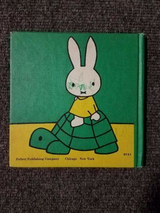 Miffy at the Zoo by Dick Bruna 1970 Hardcover First Printing Book 2