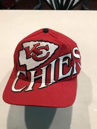 Kansas City Chiefs Kc Vintage Snapback Hat,  “the Gamer”,  Cap Nfl