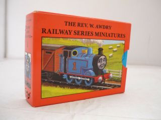 Railway Series Miniatures - The Rev W Awdry - 4 X Miniature Pbs In Slipcase 1990