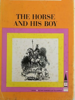 The Horse And His Boy By C.  S.  Lewis - 1966 7th Printing Hb/dj Collectible Book