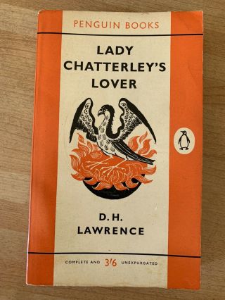 Lady Chatterley’s Lover By Dh Lawrence 1960 Penguin First Edition
