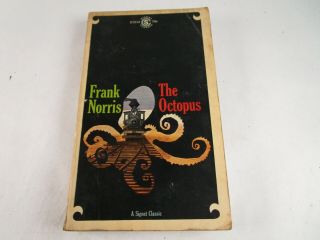 Vintage " The Octopus " A Story Of California By Frank Norris (1964,  Pb) 1st Print
