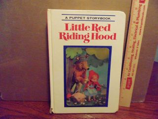 Vintage " A Puppet Storybook: Little Red Riding Hood " By Izawa & Hijikata Japan