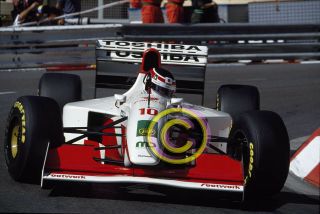 35mm Racing Slide F1 Aguri Suzuki - Footwork Fa14 1993 Monaco Formula 1