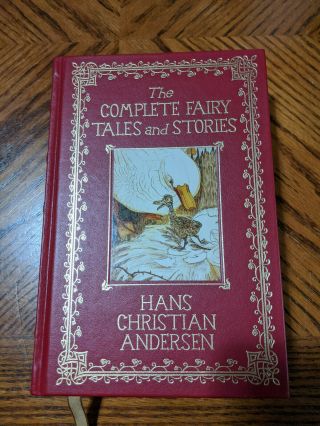 The Complete Fairy Tales & Stories Of Hans Christian Andersen Collectors Leather