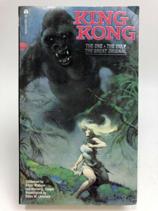 King Kong Delos W.  Lovelace Ace Thriller 1st Printing