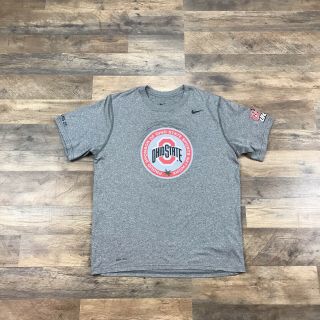 Ohio State Buckeyes Osu Nike Dri - Fit T Shirt Mens Large Coors Light Beer Logo