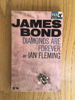 Diamonds Are Forever By Ian Fleming - James Bond - Pan Pb 1963 13th Print