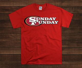 San Francisco 49ers Sunday Funday Football T - Shirt | Mens | Football Shirts