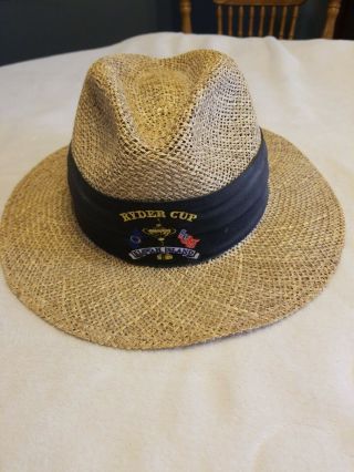 Ryder Cup Kiawah Island Sc Straw Hat 1991