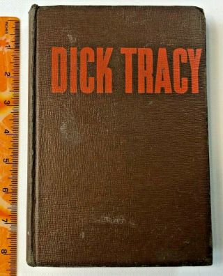 1943 Dick Tracy Ace Detective Chester Gould Comic Strip Vg Authorized Edition Hc