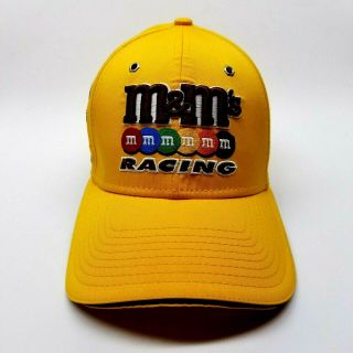 Era M&ms Small/medium Nascar Racing Kyle Busch 18 Joe Gibbs Hat Baseball Cap