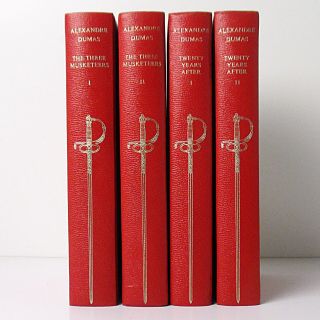 Dumas - The Three Musketeers,  Twenty Years Later - In 4 Volumes - Heron Books