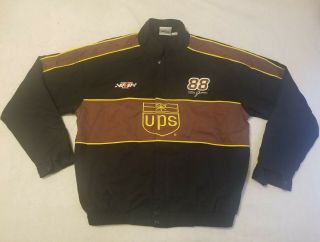 Dale Jarrett 88 Ups Ford Nascar Racing Jacket Coat Winner 