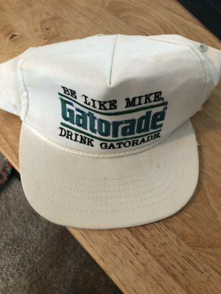 1990’s Be Like Mike Drink Gatorade Michael Jordan Snapback Hat