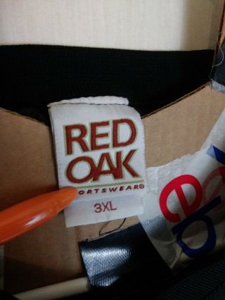 Red Oak Mens Sweatshirt Sz 3XL Purdue Embroidered vtg pullover windbreaker E1 3
