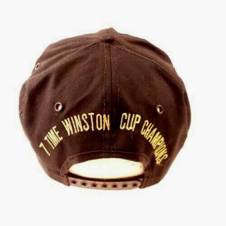 Richard Petty Dale Earnhardt 7 Time Winston Cup Champions Snapback Hat NASCAR 3