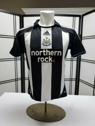Adidas Newcastle United Northern Rock Football Jersey Soccer Youth L (fits M)