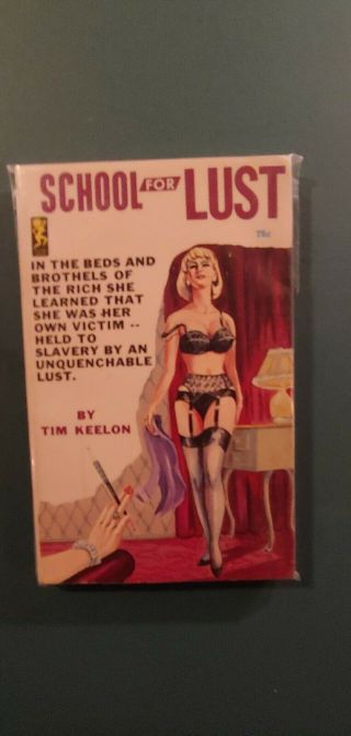 School For Lust By Tim Keelon,  1965 Playtime Pb,  Vg,  Gga Cover