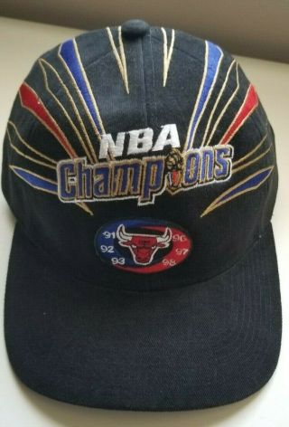 1998 Chicago Bulls Championship Nba Hat