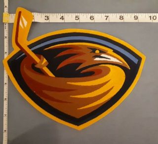 Rare Atlanta Thrashers Jersey Crest Embroidered Patch.