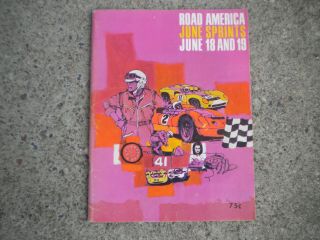 Road America June Sprints 1966 With Insert