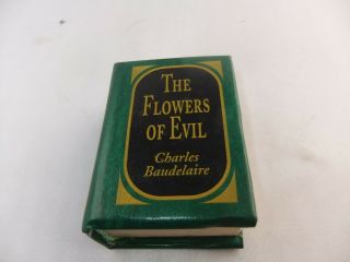 Del Prado Miniature Book - The Flowers Of Evil - Baudelaire