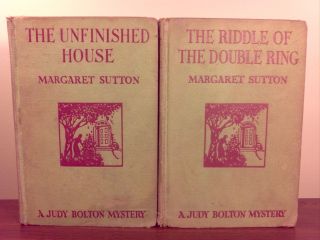 Sutton,  Margaret - 2 Books - The Unfinished House & The Riddle Of The Double Ring