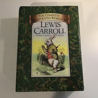 Book 1989.  The Complete Illustrated Of Lewis Carroll With 276 Drawings 409