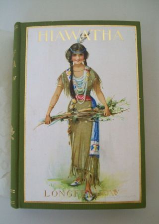 Exc.  Cond.  1898 Minnehaha Edition Song Of Hiawatha Henry Longfellow Donohue Book