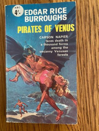 Edgar Rice Burroughs " Pirates Of Venus " Four Square 1960s