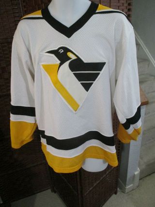 Vintage Ccm Pittsburgh Penguins Hockey Jersey Size Mens Medium