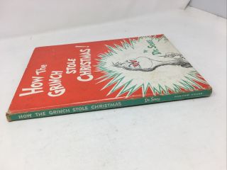 1957 1st Edition How The Grinch Stole Christmas By Dr Suess 3
