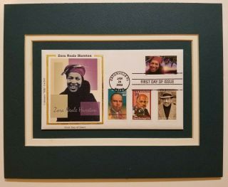 Zora Neale Hurston - American Author - Frameable Postage Stamp Art - 0945
