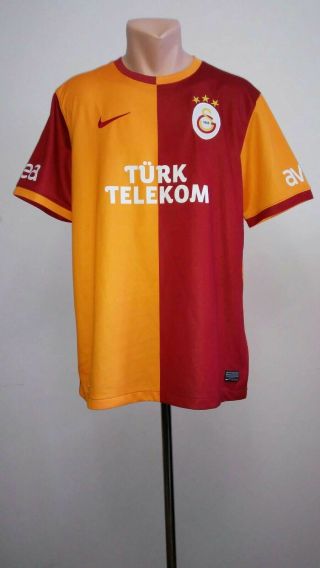 Football Shirt Soccer Fc Galatasaray As Turkey Home 2013/2014 Nike Jersey Size L