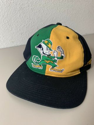 Vintage Notre Dame Fighting Irish Snapback Starter Hat 3