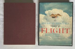 Flight The American Heritage History Of Flight Hc Book & Slipcase Box